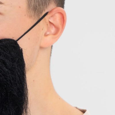 Siyah Renk Takma Sakal 