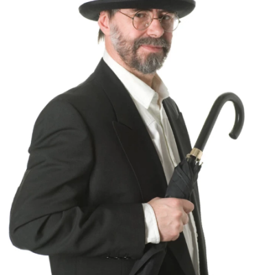 Siyah Renk Yetişkin Boy Retro Bowler Derby Şapkası 58 cm