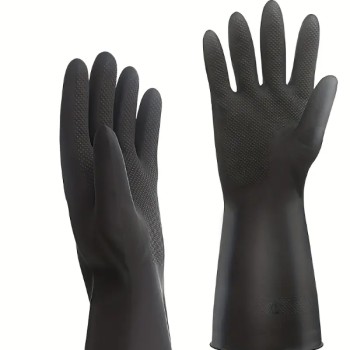 Siyah Renkli Endüstriyel Eldiven 