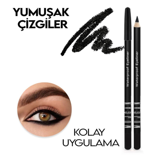 Siyah Waterproof Göz Kalemi 