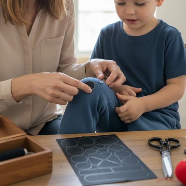 Siyah Yapışkanlı Yama Tamir Bantları 