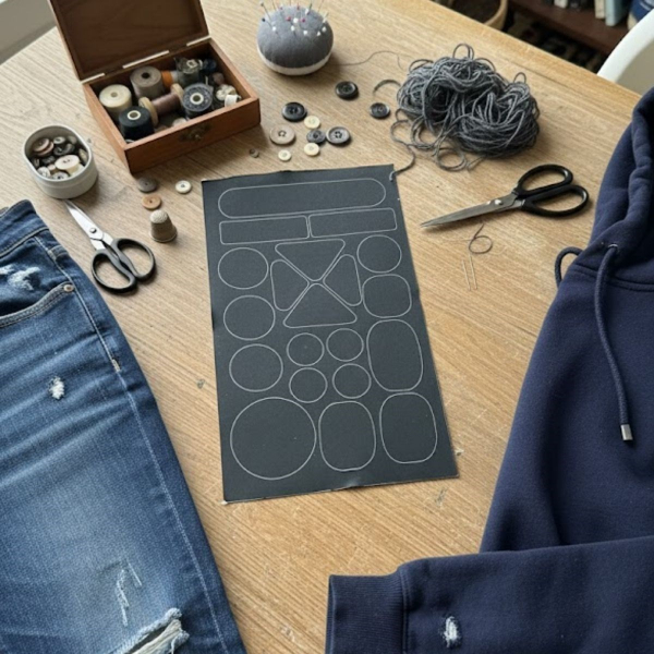 Siyah Yapışkanlı Yama Tamir Bantları 