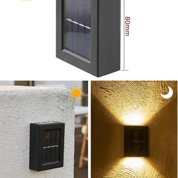 Solar Aplik Çift Taraflı Lamba