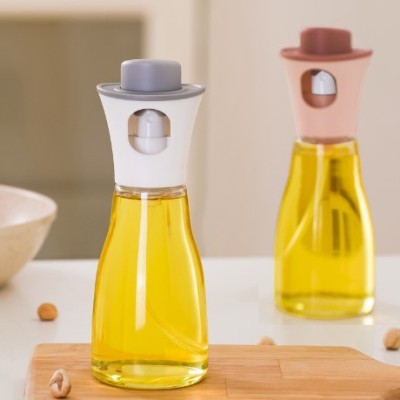 Spreyli Cam Yağ Sirke Şişesi