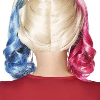 Suicide Squad Harley Quinn Kostüm Peruk