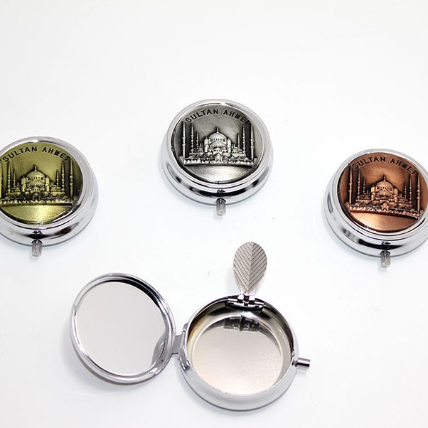 Sultanahmet Kabartmalı Yöresel Tekli Küllük Kutusu 