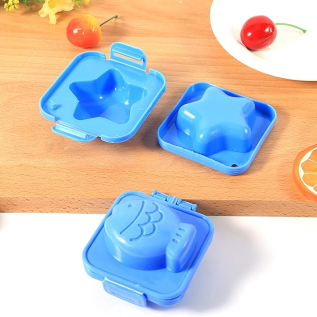 Suşi Ve Haşlanmış Yumurta Kalıbı 3 Adet