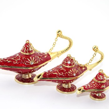 Swarovski Taşlı 3'lü Alaaddin Lambası 