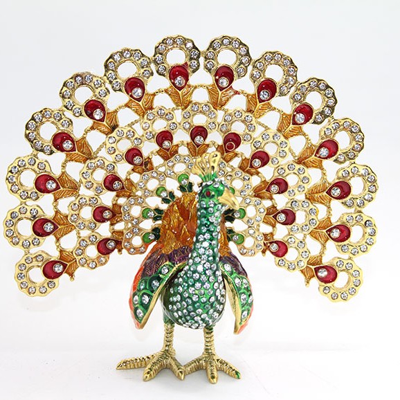 Swarovski Taşlı Tavuskuşu Model 3