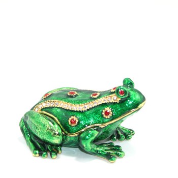 Swarovski Taşlı Tekli Kurbağa Model 1 