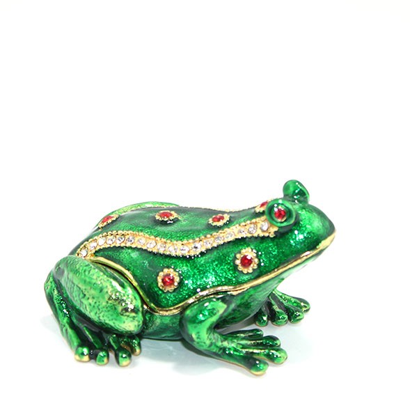 Swarovski Taşlı Tekli Kurbağa Model 1 