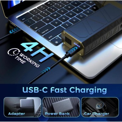 Taşınabilir Kompakt Jet Fan 