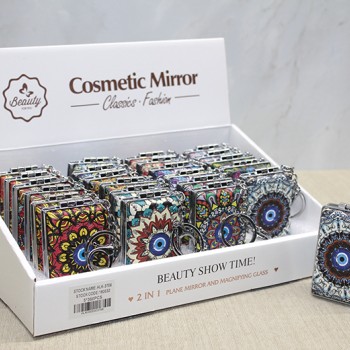 Taşlı El Aynası Anahtarlık Model 1 