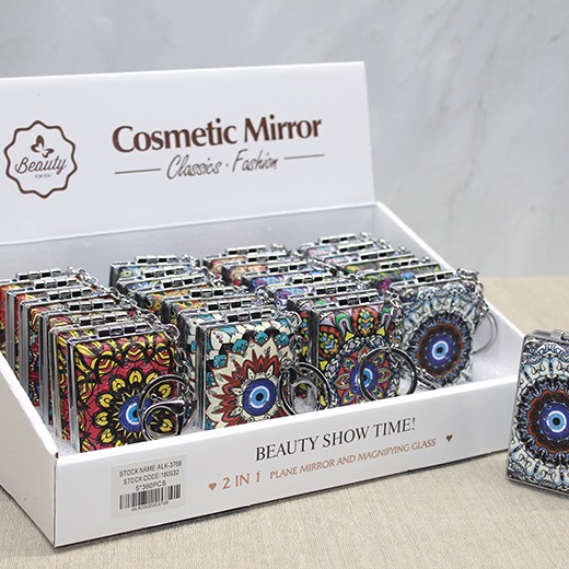 Taşlı El Aynası Anahtarlık Model 1 