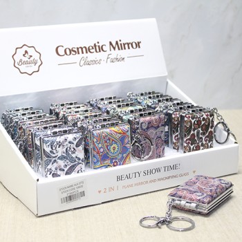 Taşlı El Aynası Anahtarlık Model 7