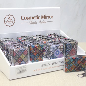 Taşlı El Aynası Anahtarlık Model 9 