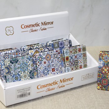 Taşlı El Aynası Dikdörtgen İnce Model 3 