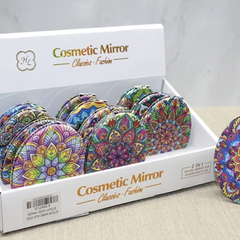 Taşlı El Aynası Oval İnce Model 3 