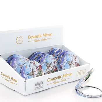 Taşlı İstanbul Tasarımı El Aynası İnce Model 21 