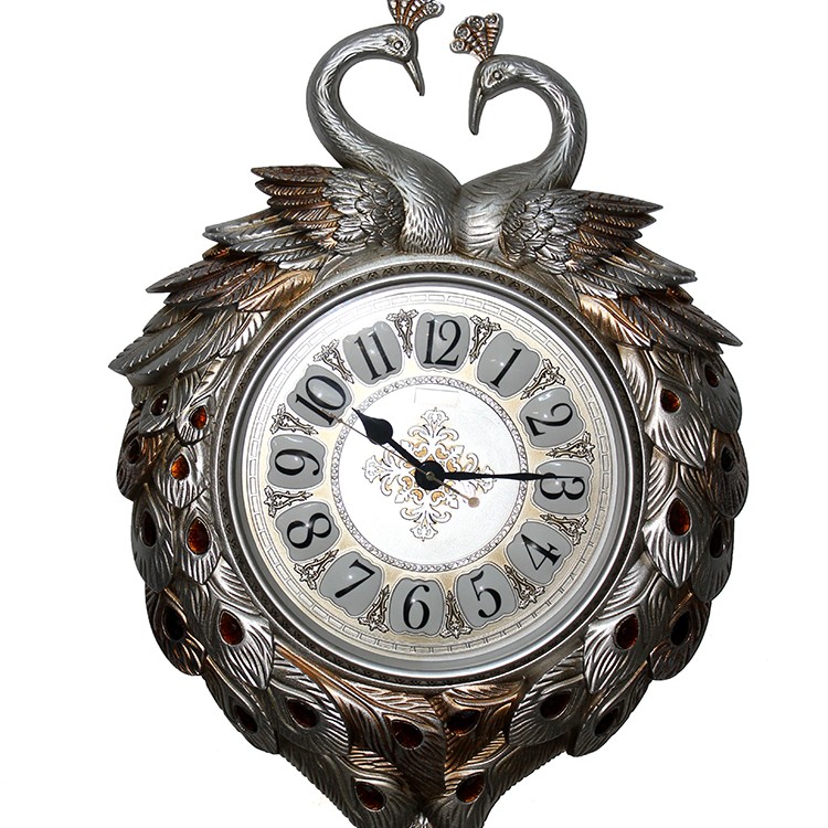 Tavuskuşu Duvar Saati 