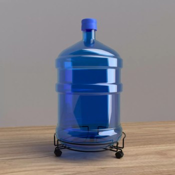 Tekerlekli Damacana Ve Tüp Taşıma Altlığı 