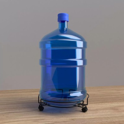 Tekerlekli Damacana Ve Tüp Taşıma Altlığı 