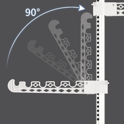 Teleskopik Giysi ve Çamaşır Askısı