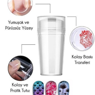 Tırnak Süs Damgası French Stamper