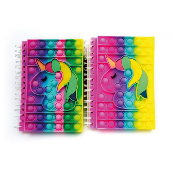 Unicorn Tasarımlı Pop-It Defter 