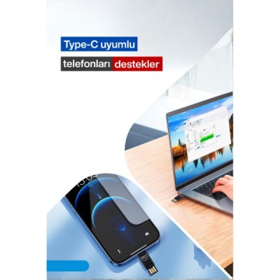 USB To Type-C Kart Okuyucu