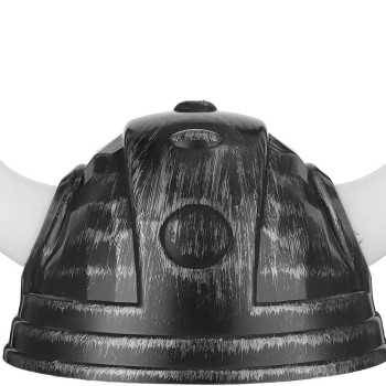 Viking Asteriks Başlığı Gümüş Renk