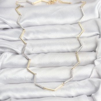 VIP Seri Zikzak Model Kadın Kolye