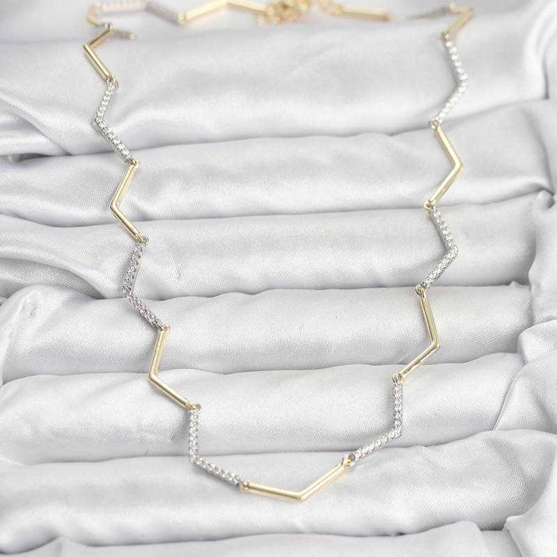 VIP Seri Zikzak Model Kadın Kolye