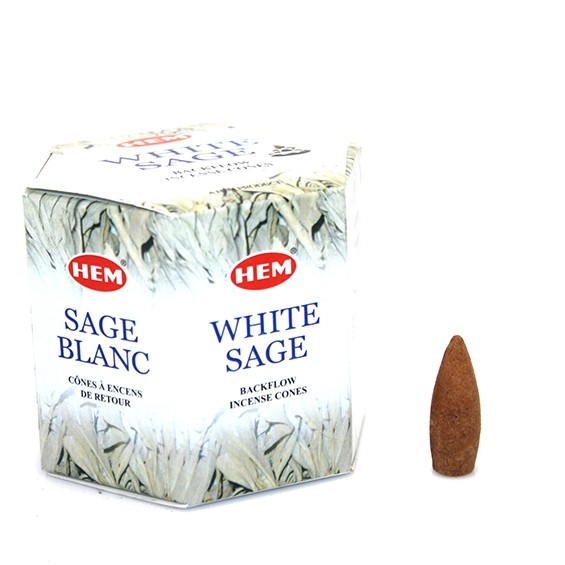 White Sage Aromalı Geri Akış Tütsü 