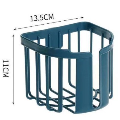 Yapışkanlı Çok Fonksiyonlu Banyo Organizeri BEYAZ