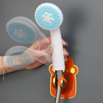 Yapışkanlı Hayvan Figürlü Hareketli Duş Başlığı Tutucu