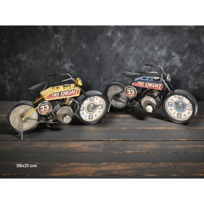 Yarış Motoru Tasarımlı Masaüstü Saat 