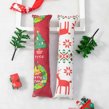 Yılbaşı Konseptli Hışırtılı Bez Kedi Oyuncağı