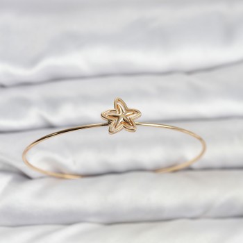 Yıldız Model Gold Renk Bileklik