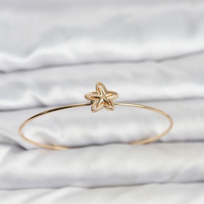 Yıldız Model Gold Renk Bileklik