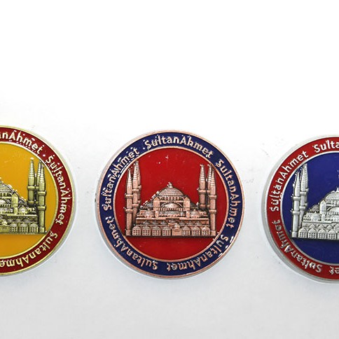 Yöresel Sultanahmet Magnet Yuvarlak Tasarım