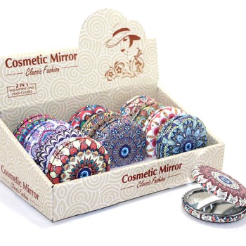 Yuvarlak Taşlı El Aynası