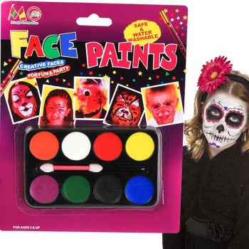 Yüz Boyama Seti 8 Renk