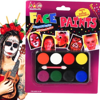 Yüz Boyama Seti 8 Renk