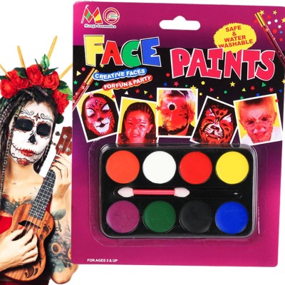 Yüz Boyama Seti 8 Renk